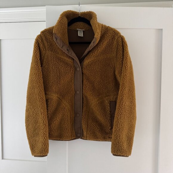 Women's Bean's Sherpa Fleece Jacket (Medium) - Picture 4 of 7